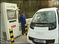 氢气汽车与加油站