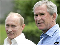 بوش و پوتین