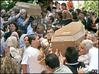 Enterro de Eden Nathan Zaada