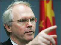  Christopher Hill, enviado americano à China 