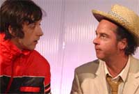 Rhodri  Meilyr a Phil Reed yn Lysh