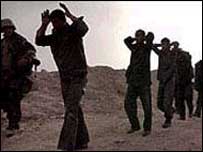 prisioneiros de guerra do Iraque