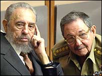 Fidel ve Raul Castro