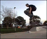 A scene from Ben's film