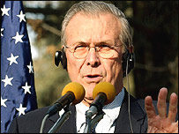 رامسفلد در کابل