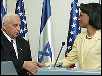 ایریئل شیرون کے مطابق امریکہ کو اہم کردار ادا کرنا ہے۔