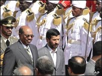احمدی نژاد و عمر البشير در خارطوم