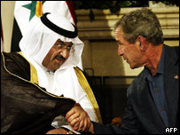 Tổng thống Bush gặp giới lãnh đạo khối Ả-rập