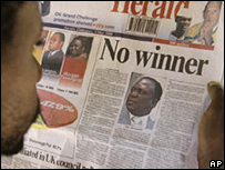 Jornal 'Herald' noticia resultados do primeiro turno