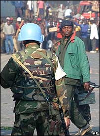 Soldado da ONU no Congo