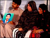 لاپتہ افراد کے لواحقین