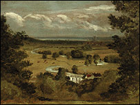 康斯太布尔家乡风景画之二