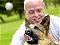 जर्मन शेफ़र्ड कुतिया लिबी