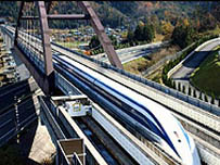 Trem Maglev japonês