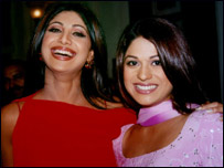 शिल्पा शेट्टी और शमिता शेट्टी