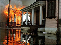 कैटरीना तूफ़ान से तबाही