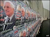 پوستر انتخاباتی محمود عباس