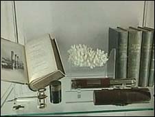 Exposição sobre Charles Darwin