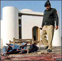 محل انفجار بمب