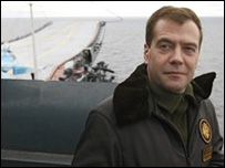 Tổng thống Dmitry Medvedev