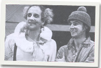 Dyfan Dwyfor ar y llwyfan