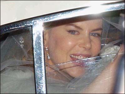  نکول کڈمین دلہن بن گئیں