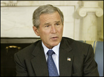 امریکی صدر جارج بش