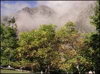 ناران میں زلزلے سے تباہی