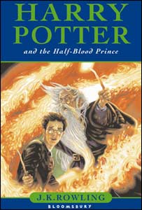 обкладинка книги "Гаррі Поттер і принц-полукровка"