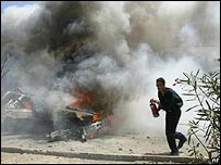 ग़ज़ा पट्टी में हमला