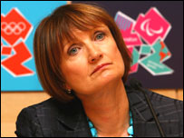 英国政府奥运事务部长和伦敦事务部长乔维尔女士