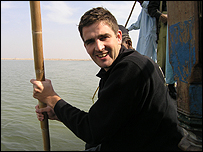 Andrew Webster in Karachi