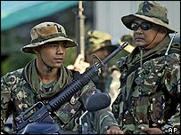 نيروهای امنيتی تايلند