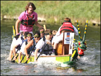 Dragon boat racing
