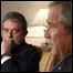 Os presidentes do Brasil, Luiz Inácio Lula da Silva, e dos EUA, George W. Bush, em encontro em Nova York