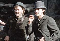 Image: Heath Ledger and Orlando Bloom in the film, Ned Kelly