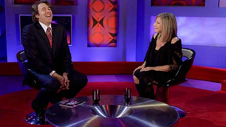 Barbra Streisand and Jonathan Ross (image: BBC/Hot Sauce)