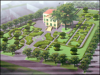 Bản vẽ của công viên