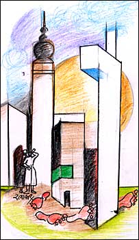 चित्रांकन-लाल रत्नाकर