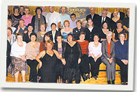 Disgyblion 1965 yn yr Aduniad yng ngwesty'r Celt