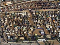 مظفر آباد کی خیمہ بستی