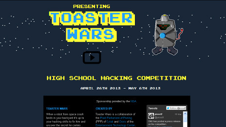 美国高中黑客大赛(16/3/2013)