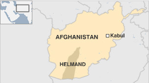 afghanistan map