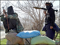 شبه نظامیان مسلح وزیرستان جنوبی