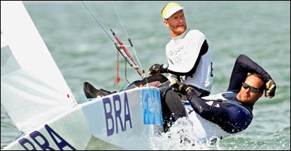 Robert Scheidt e Bruno Prada. Foto: Wander Roberto/COB