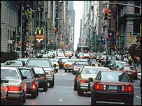New York'ta trafik