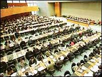 Plenário da OMC em Genebra