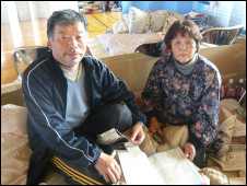 石澤貢(左)、喜久代(右)夫婦(照片均由古川誠先生提供)