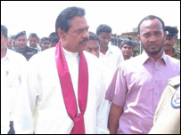 PM Mahinda Rajapakse