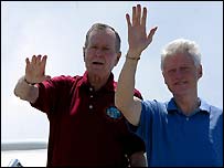 Clinton e Bush